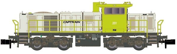 Kato HobbyTrain Lemke H3082 - Diesel Locomotive Vossloh G1000 BB Captrain